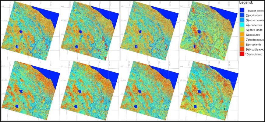 Gathering predictors of biodiversity change and reconstructing land cover history in Central Apennines using machine learning and remote sensing data